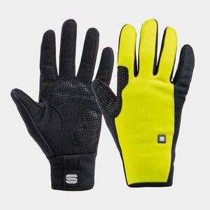 SPORTFUL Kerékpáros kesztyű hosszú ujjal - KID ESSENTIAL - sárga kép