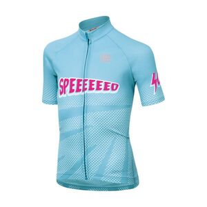 SPORTFUL Rövid ujjú kerékpáros mez - SUPER GIRL - kék kép