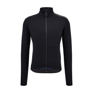 SANTINI Kerékpáros dzseki béléssel - POWER SHIELD - fekete kép