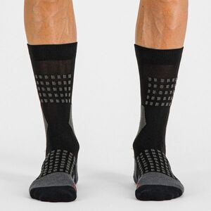 SPORTFUL Klasszikus kerékpáros zokni - APEX - szürke/fekete kép