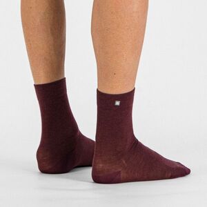 SPORTFUL Klasszikus kerékpáros zokni - MATCHY WOOL W - piros kép