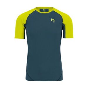 KARPOS Rövid ujjú kerékpáros póló - LAVAREDO - zöld/sárga kép