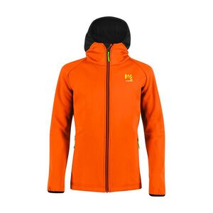 KARPOS Kerékpáros szélálló dzseki - LAVAREDO KID WINTER - narancssárga/fekete kép