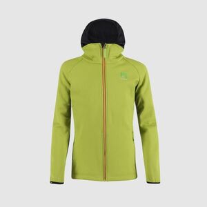 KARPOS Kerékpáros szélálló dzseki - LAVAREDO WINTER KIDS - zöld/fekete kép