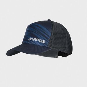 KARPOS Kerékpáros sapka - SPASSO TRUCKER - fekete/kék/fehér kép