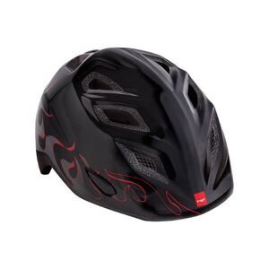 MET Kerékpáros sisak - ELFO - fekete/piros kép