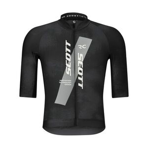 SCOTT Rövid ujjú kerékpáros mez - RC PRO - fekete/fehér kép