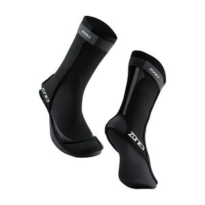 ZONE3 Klasszikus kerékpáros zokni - NEOPRENE SWIM SOCKS - fekete kép