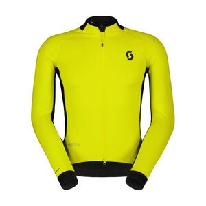 SCOTT Kerékpáros szélálló dzseki - RC PRO WARM GTX WS - sárga/fekete kép