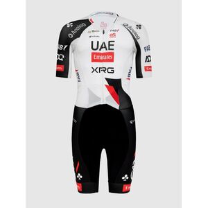 PISSEI Kerékpáros overall - UAE TEAM EMIRATES - XRG 2026 - fekete/fehér kép