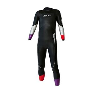 ZONE3 Kerékpáros overall - KID'S ADVENTURE TRIATHLON - fekete kép