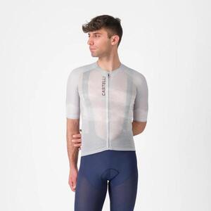CASTELLI Rövid ujjú kerékpáros mez - CLIMBER'S A/C - ezüst kép