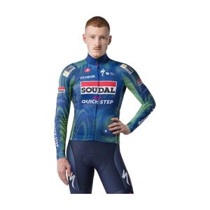 CASTELLI Hosszú ujjú kerékpáros mez nyári - MID WEIGHT 2 LS TEAM SOUDAL QUICK-STEP 2026 - kék kép