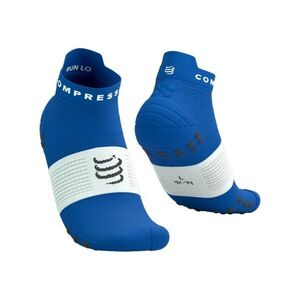COMPRESSPORT Kerékpáros bokazokni - PRO RACING SOCKS V4.0 RUN - kék kép