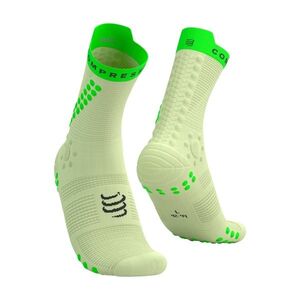 COMPRESSPORT Klasszikus kerékpáros zokni - PRO RACING SOCKS V4.0 TRAIL - zöld kép