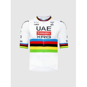 PISSEI Rövid ujjú kerékpáros mez - TADEJ POGACAR WORLD CHAMP REPLICA - fehér kép