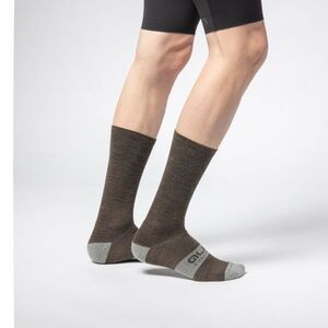 ALÉ Klasszikus kerékpáros zokni - ACCESSORI STRADA 3.0 - barna kép