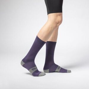 ALÉ Klasszikus kerékpáros zokni - ACCESSORI STRADA 3.0 - lila kép