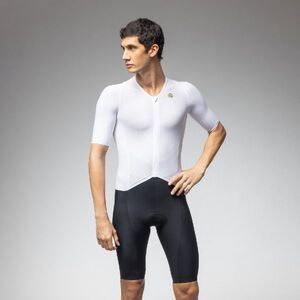 ALÉ Kerékpáros overall - TRIATHLON EAGLE TRI - fehér/fekete kép