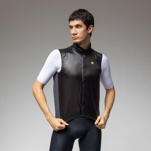 ALÉ Kerékpáros mellény - GUSCIO LIGHT PACK 2.0 - fekete kép