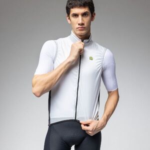 ALÉ Kerékpáros mellény - GUSCIO LIGHT PACK 2.0 - fehér kép