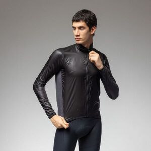 ALÉ vízálló kabát - GUSCIO LIGHT PACK 2.0 - fekete kép