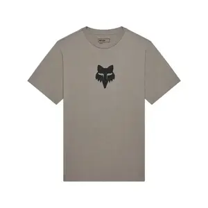 FOX Rövid ujjú kerékpáros póló - HEAD 195 ORIGINAL SS - szürke/fekete kép