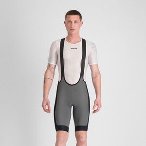 SPORTFUL Rövid kerékpáros nadrág kantárral - SUPERGIARA 2 - szürke/fekete kép