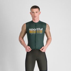 SPORTFUL Rövid ujjú kerékpáros mez - SUPERGIARA 2 - zöld/arany kép