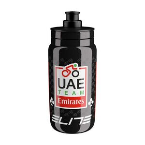 ELITE Kerékpáros palack vízre - FLY UAE TEAM EMIRATES 550 ML 2026 - fekete kép