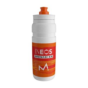 ELITE Kerékpáros palack vízre - FLY INEOS GRENADIER 750 ML 2026 - fehér/narancssárga kép