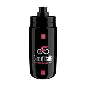 ELITE Kerékpáros palack vízre - FLY GIRO D'ITALIA BLACK MAP 550 ML 2026 - fekete kép