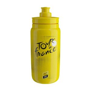 ELITE Kerékpáros palack vízre - FLY TOUR DE FRANCE ICONIC YELLOW 550 ML 2026 - sárga kép