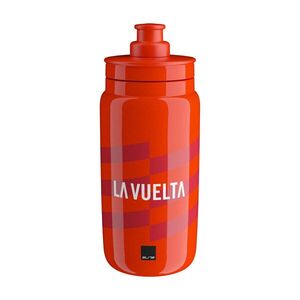 ELITE Kerékpáros palack vízre - FLY VUELTA ICONIC RED 550 ML 2026 - piros kép