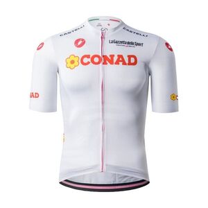 CASTELLI Rövid ujjú kerékpáros mez - GIRO109 COMPETIZIONE 4 - fehér kép