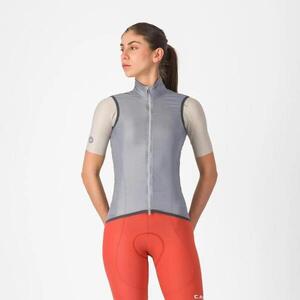CASTELLI Kerékpáros mellény - ARIA 2 W - ezüst kép