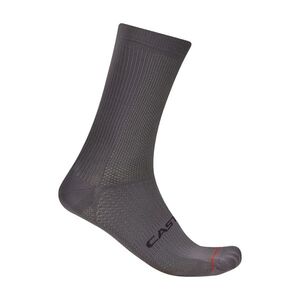 CASTELLI Klasszikus kerékpáros zokni - ESPRESSO 18 - szürke kép