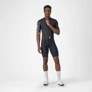 CASTELLI Rövid ujjú kerékpáros mez - ENTRATA APEX - fekete kép