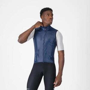 CASTELLI Kerékpáros mellény - ARIA 2 - kék kép