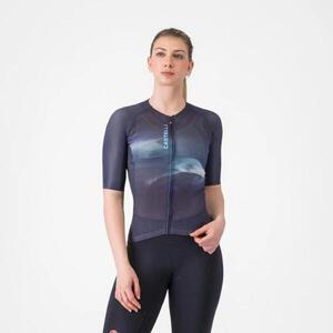 CASTELLI Rövid ujjú kerékpáros mez - CLIMBER'S A/C W - lila kép