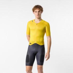 CASTELLI Kerékpáros overall - UNLIMITED - sárga/fekete kép