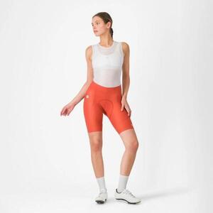 CASTELLI Rövid kerékpáros nadrág kantár nélkül - ESPRESSO 2 W - piros kép