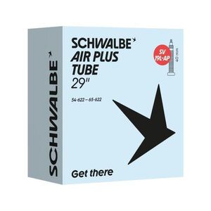 SCHWALBE belső gumi - SV19L-AP (54/65-622) 29x2.10–2.60 SV 40mm - fekete kép
