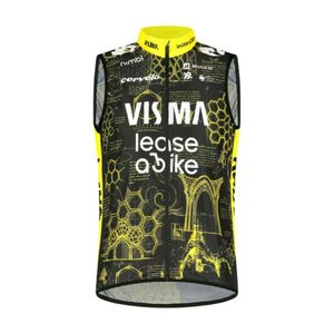 RAPIDGEAR Kerékpáros mellény - REPLICA VISMA TDF26 - fekete/sárga kép