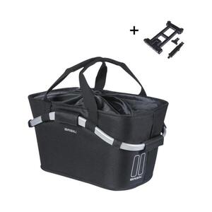 BASIL kosár - CLASSIC CARRY ALL MIK - fekete kép