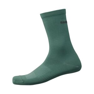 SHIMANO Klasszikus kerékpáros zokni - PERFORMANCE - zöld kép