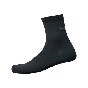 SHIMANO Klasszikus kerékpáros zokni - PERFORMANCE MID 3 - fekete kép