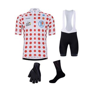 BONAVELO Kerékpáros mega szett - TOUR DE FRANCE 2025 - piros/fehér/fekete kép