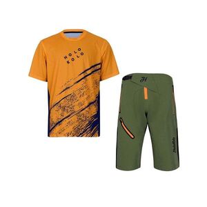 HOLOKOLO Kerékpáros MTB szett - UNIVERSE MTB - zöld/narancssárga/fekete kép