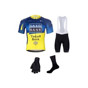 BONAVELO Kerékpáros mega szett - SAXO BANK TINKOFF - kék/fehér/sárga/fekete kép